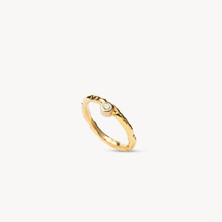 Organic Gold Ring 18K